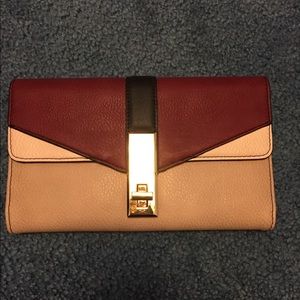 Cute multi colored clutch